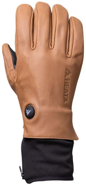 HeatX Metro Gloves M Brown/Black - Battery Heated 