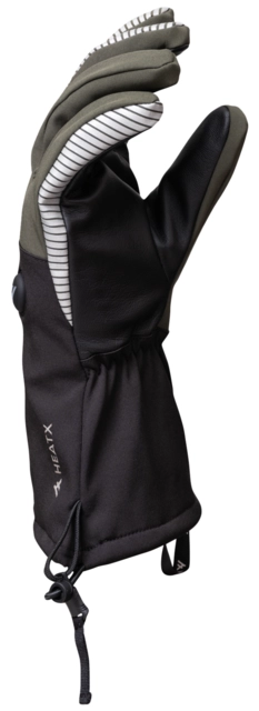 HeatX Velo Gloves M Olive/Black - Battery Heated 