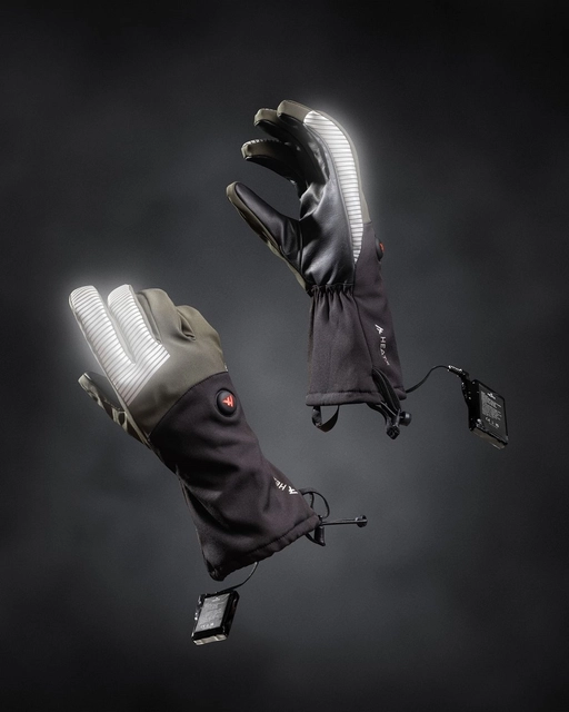 HeatX Velo Gloves M Olive/Black - Battery Heated 