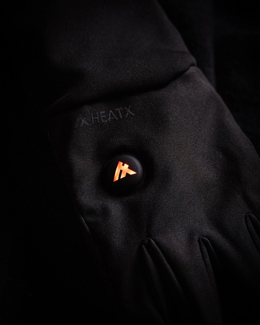 HeatX XC Gloves M Black - Battery Heated 