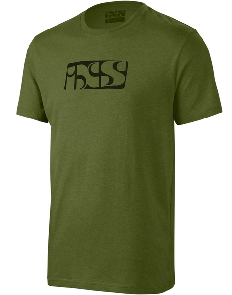 iXS Brand Tee Olive