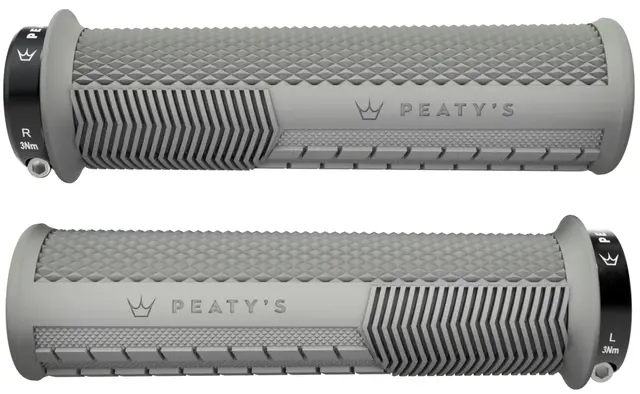 Peaty's Monarch Grip Knurl Thick - Slate 