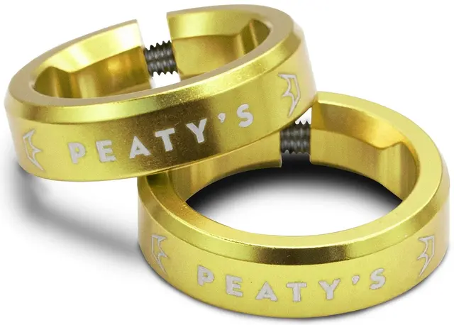 Peaty's Monarch Grip Lock Ring Gold 