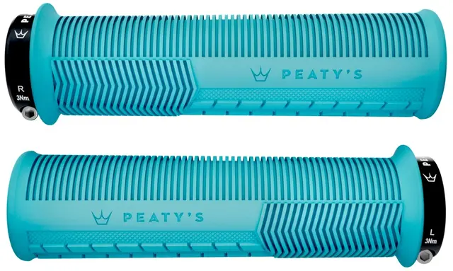 Peaty's Monarch Grip Mushroom Thick - Turquoise 