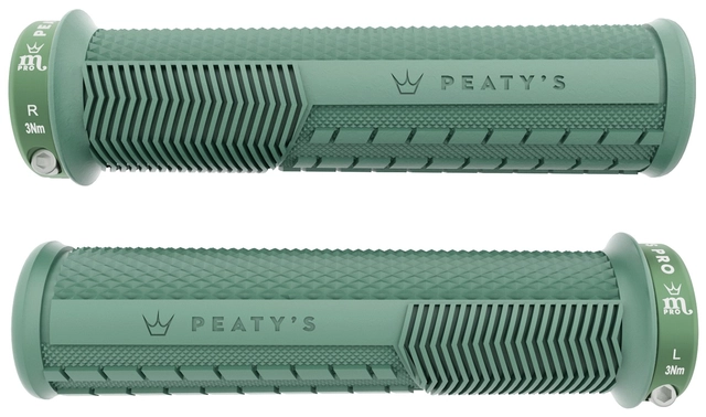 Peaty's Monarch Pro Grip Knurl Thick - Mint 