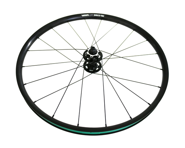 Hjul 24&quot; foran disc Woom OFF 100x15mm, 6-bolt