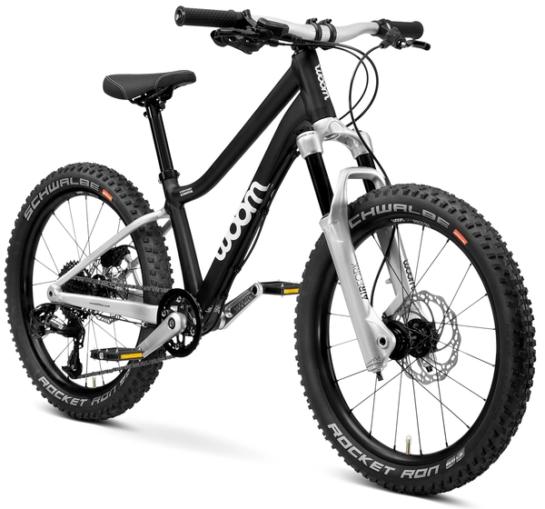 Woom OFF Air 4 20&quot; Black 9,0 kg, 6-8 &#229;r, 118-130cm
