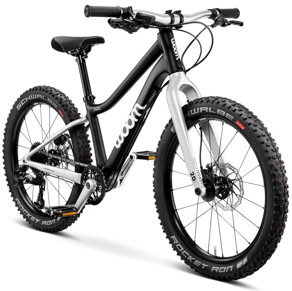 Woom OFF 4 20&quot; Black 7,8kg, 6-8 &#229;r, 118-130cm
