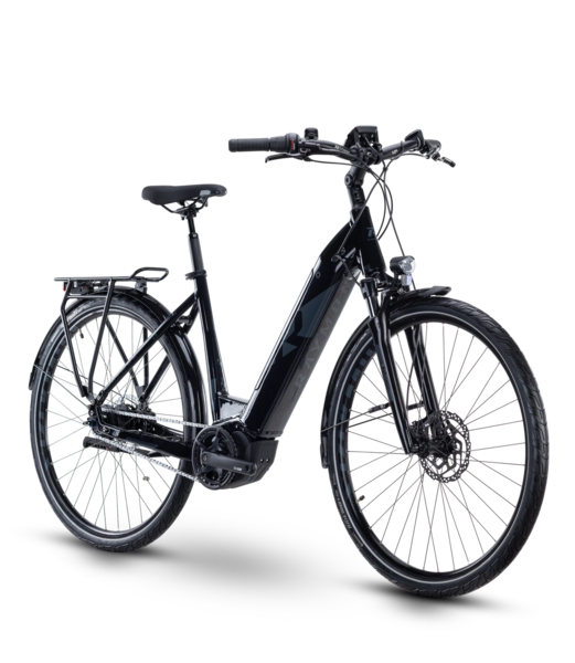 Raymon CityRay E 7.0 CB mono 26&quot;/28&quot;, black/d.grey, PW-CE i500Wh