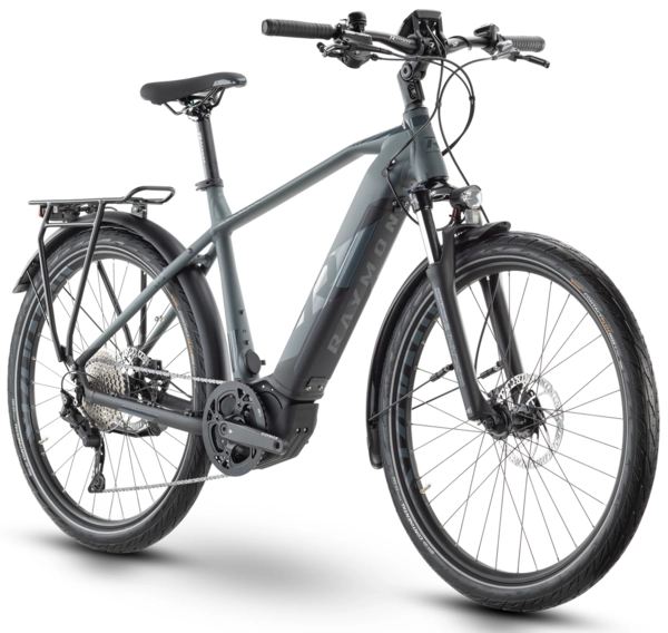 Raymon TourRay E 6.0 herre 27,5&quot;, black/d.grey, PW-ST i500Wh