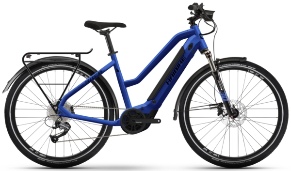 Haibike Trekking 4 mix 27.5&quot;, YSTM i500Wh, Blue/Black