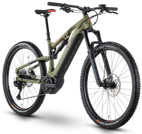 Raymon FullRay 150E 9.0 29&quot;, armor/black/b. red, PW-ST i630Wh