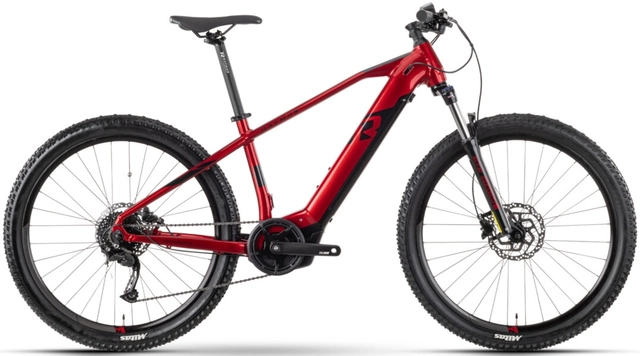 Raymon HardRay E 4.0 S 27,5", deepred/black, PW-TE i500Wh 