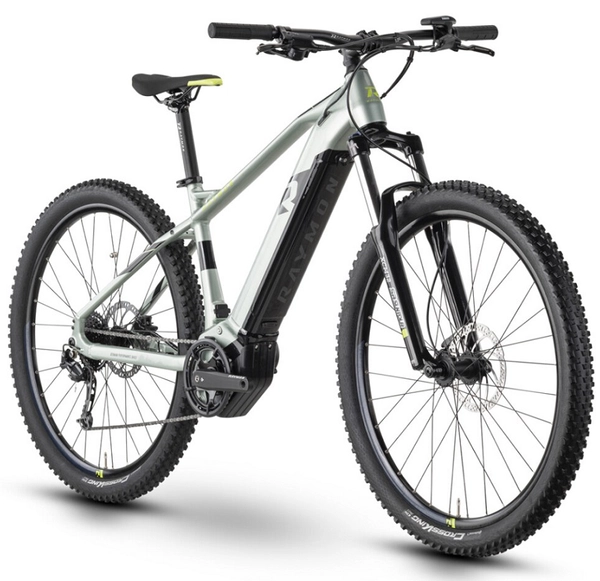 R Raymon HardRay E 5.0 29&quot;, pistaccio/black/lime, PW-ST 630Wh