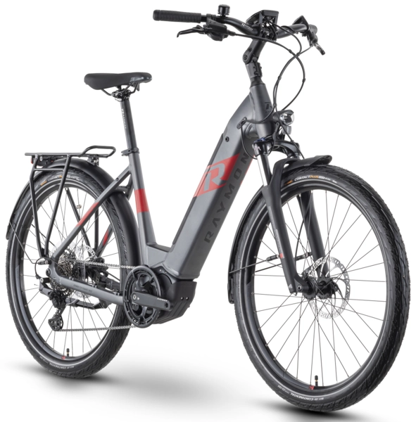 Raymon TourRay E 6.0 mono 27,5&quot;, anthrazit/red/black, PW-ST 630Wh