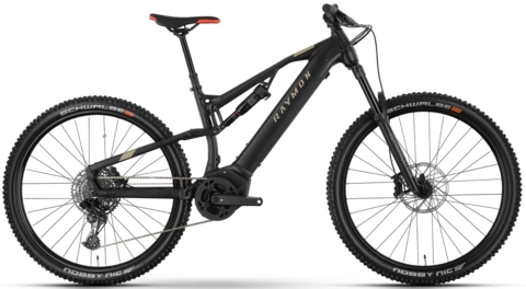 Raymon FullRay 150E 9.0 SE M 29&quot;, black matte, YST, 630Wh