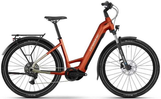 Haibike Trekking 4 mono L 27.5'',Orange/Silver,YS2S,720Wh 