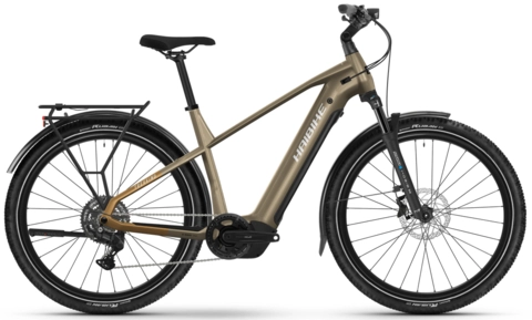 Haibike Trekking 6.5 herre 27.5&#39;&#39;,Toffee/Sand,BCXK,600Wh
