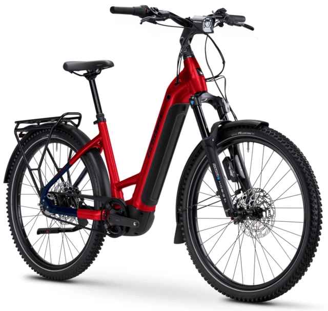 Haibike Trekking 9 ABS mono M 27.5'',Red/Blue,BCXK,800Wh 