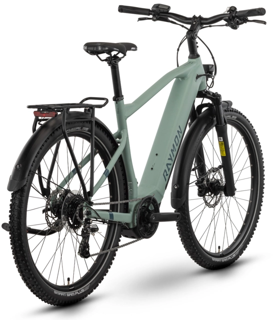 Raymon Tourray Select herre L 27.5", mint/aqua/cotton, PW-S, 630Wh 
