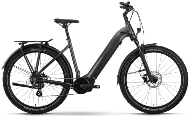 Raymon Tourray Select mono S 27.5", anthracit/black, PW-S, 630Wh 