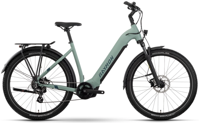 Raymon Tourray Select mono M 27.5", mint/aqua/cotton, PW-S, 630Wh 