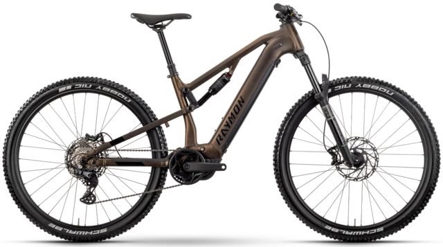 Raymon Trailray 120 Pro M 29", tenmoku/black/green, PW-S2, 800Wh 