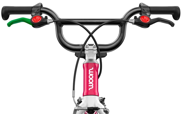 Woom Go 1 Plus 14" Hot Pink 4,45kg, 3-4,5 år, 95-110cm 