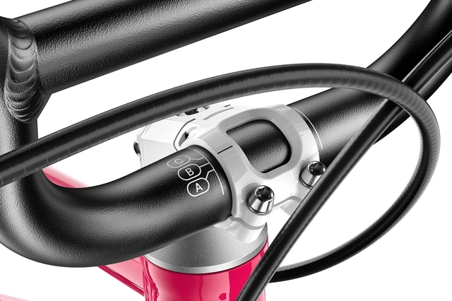 Woom Go 1 Plus 14" Hot Pink 4,45kg, 3-4,5 år, 95-110cm 