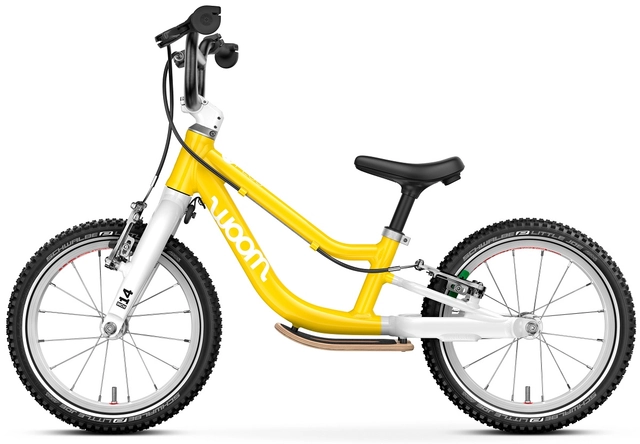 Woom Go 1 Plus 14" Yellow 4,45kg, 3-4,5 år, 95-110cm 