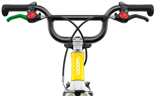 Woom Go 1 Plus 14" Yellow 4,45kg, 3-4,5 år, 95-110cm 