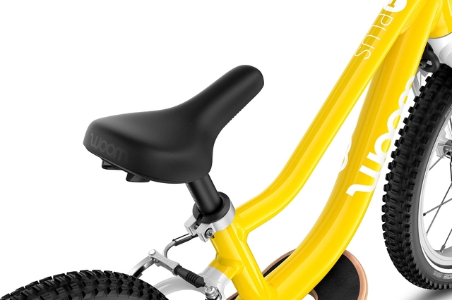 Woom Go 1 Plus 14" Yellow 4,45kg, 3-4,5 år, 95-110cm 