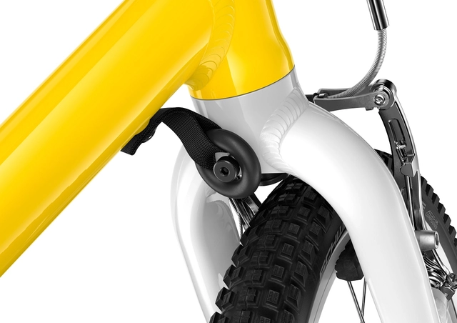 Woom Go 1 Plus 14" Yellow 4,45kg, 3-4,5 år, 95-110cm 