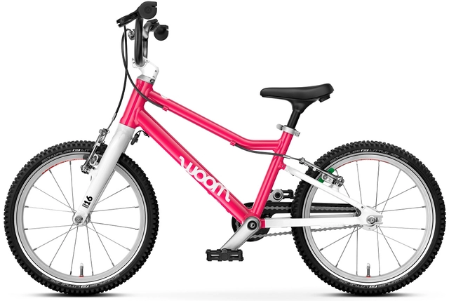Woom Go 3 16" Hot Pink 5,7kg, 4-6 år, 105-120cm 