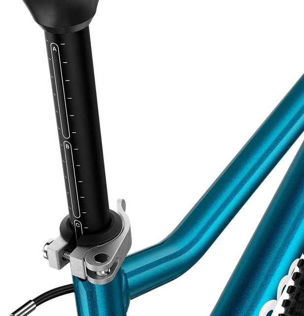 Woom Go 3 Automagic 16" Metallic Blue 6,1kg, 4-6 år, 105-120cm 