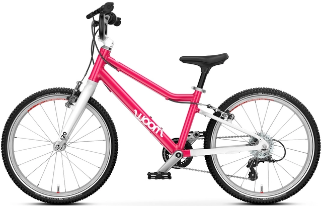 Woom Go 4 20" Hot Pink 7,8kg, 6-8 år, 115-130cm 