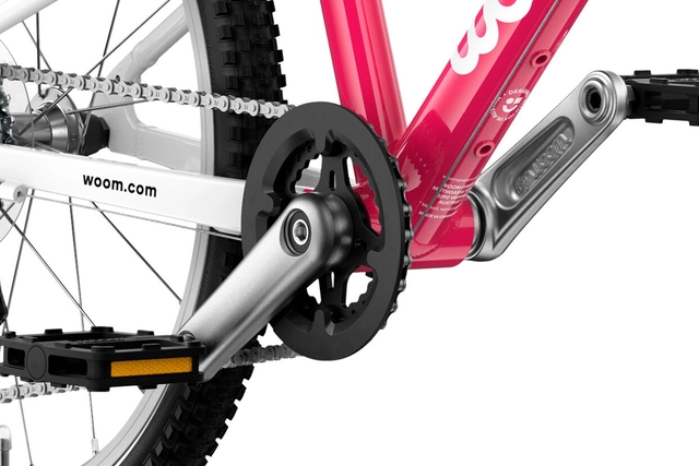 Woom Go 4 20" Hot Pink 7,8kg, 6-8 år, 115-130cm 