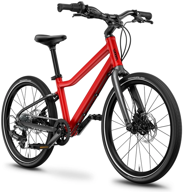 Woom Explore 4 20" Woom Red 7,8kg, 6-8 år, 115-130cm 