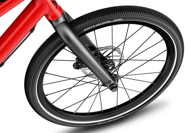 Woom Explore 4 20" Woom Red 7,8kg, 6-8 år, 115-130cm 