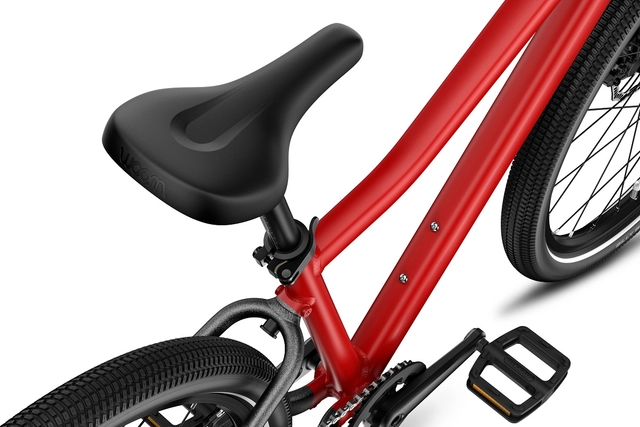 Woom Explore 5 24" Woom Red 9kg, 7-11 år, 125-145cm 