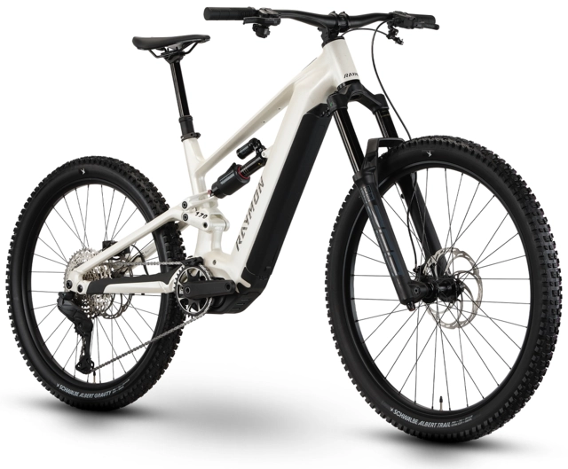 Raymon Ravor LT Pro L 29"/27.5", White sparkle, YX4L, 840Wh 