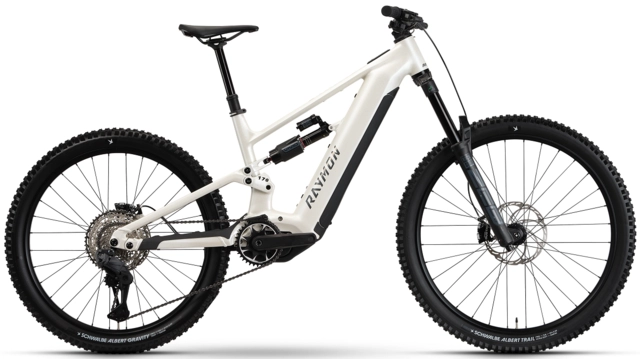 Raymon Ravor LT Pro L 29"/27.5", White sparkle, YX4L, 840Wh 