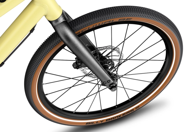 Woom Explore 4 20" Mellow Yellow, LTD 8kg, 6-8 år, 115-130cm 