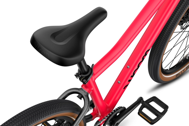 Woom Explore 4 20" Neon Pink, LTD EDT 8kg, 6-8 år, 115-130cm 