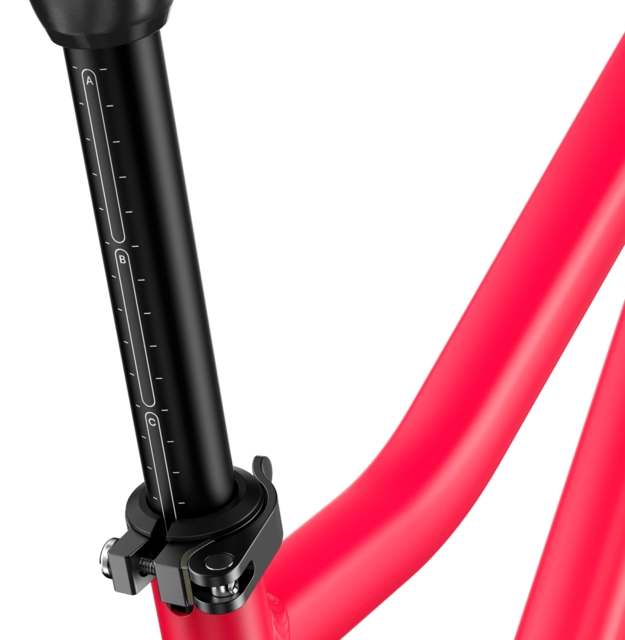 Woom Explore 4 20" Neon Pink, LTD EDT 8kg, 6-8 år, 115-130cm 