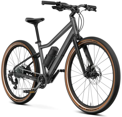 Woom Explore E 5 24" Graphite Grey 13,1kg, 7-11 år, 125-145cm