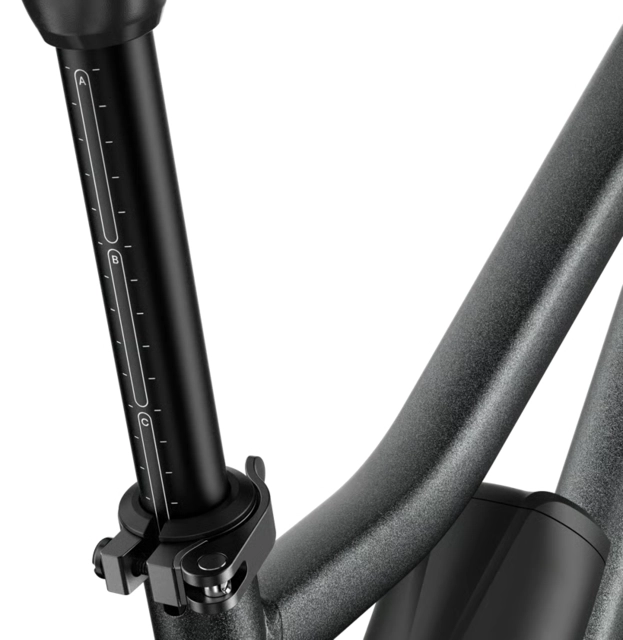 Woom Explore E 6 26" Graphite Grey 13,6kg, 10-14 år, 140-165cm 