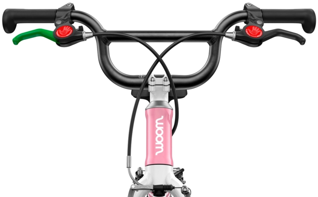 Woom Go 2 14" Powder Pink 5,3kg, 3-4,5 år, 95-110cm 