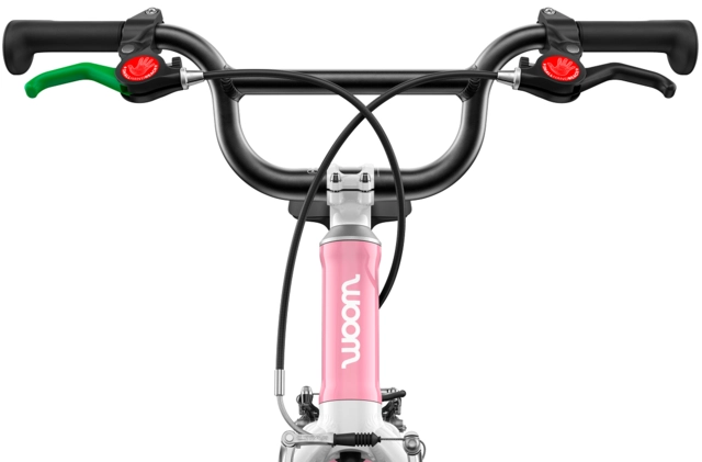 Woom Go 3 16" Powder Pink 5,7kg, 4-6 år, 105-120cm 