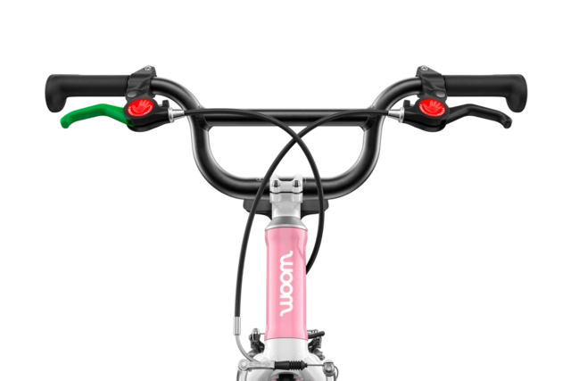 Woom Go 3 Automagic 16" Powder Pink 6,1kg, 4-6 år, 105-120cm 